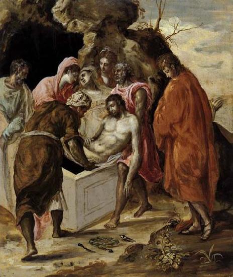 El Greco The Entombment of Christ Sweden oil painting art